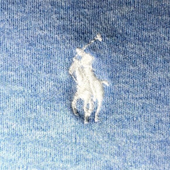 Polo by Ralph Lauren Short Sleeve Polo in Light Blue Heather Men’s M - Picture 3 of 6